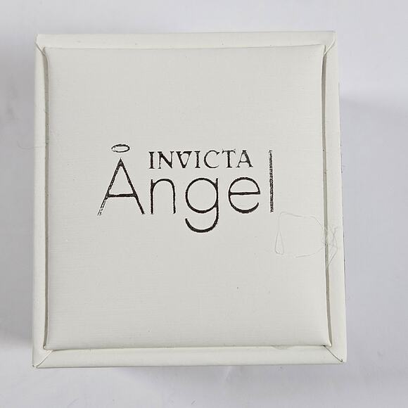 Invicta Angel 49599 Ring Watch Womens Size 7 Gold Tone Crystal NIB